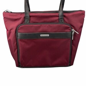 Briggs & Riley Wine Tote with Black Trim